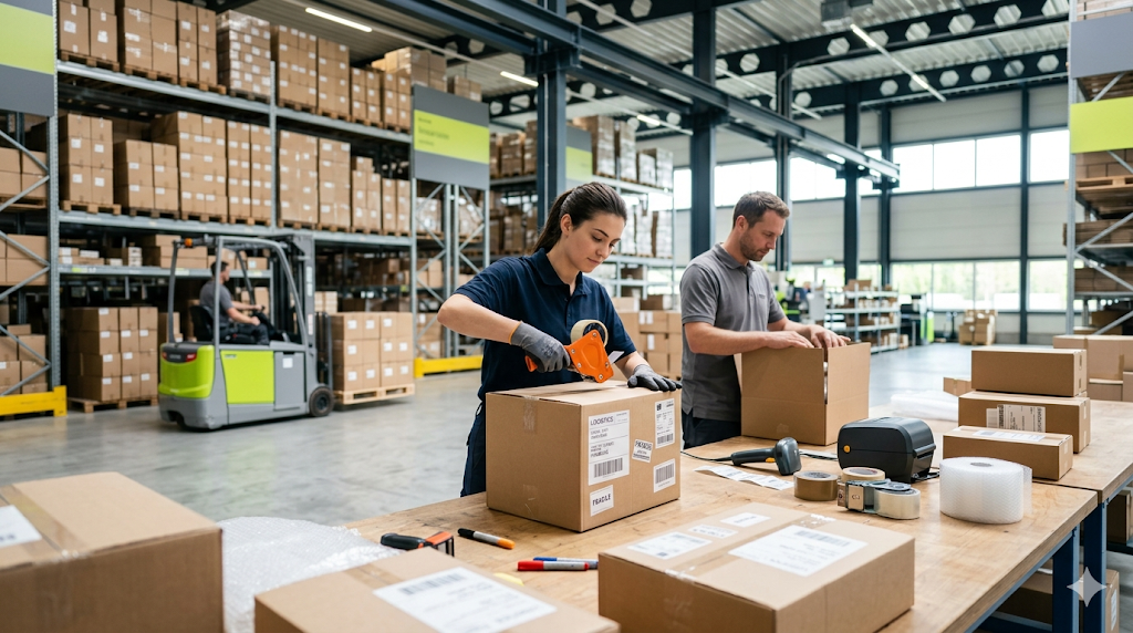 Balení a kompletace zboží